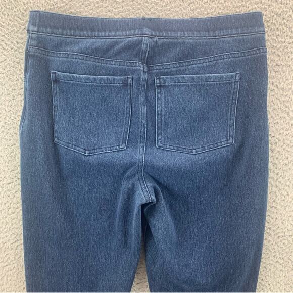 Spanx Jean-ish Ankle Women's Leggings Faux-Front Pockets   -  Size:  L (Regular) - Picture 4 of 14